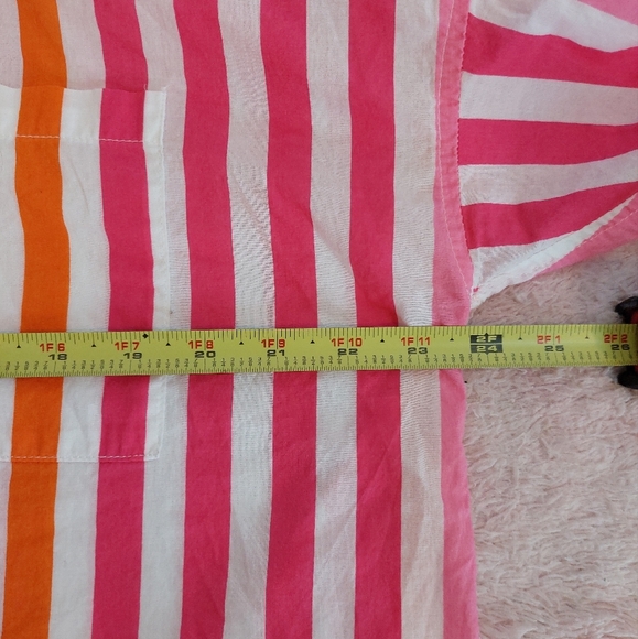 Revolve Beach Riot Alexa Swim Cover-Up Top in Sunset Stripes Size L/ XL - Picture 8 of 9